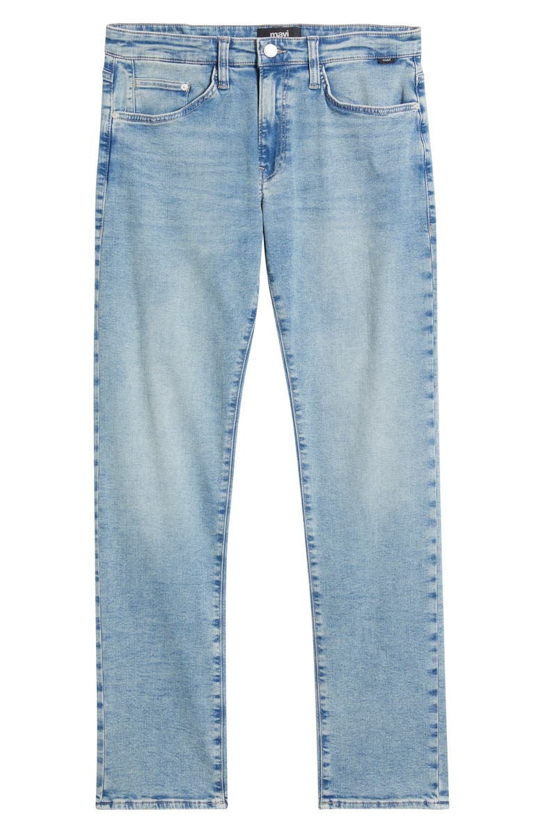 Mavi Jeans Marcus Slim Straight Leg Jeans, Alternate, color, Light Used Feather Blue