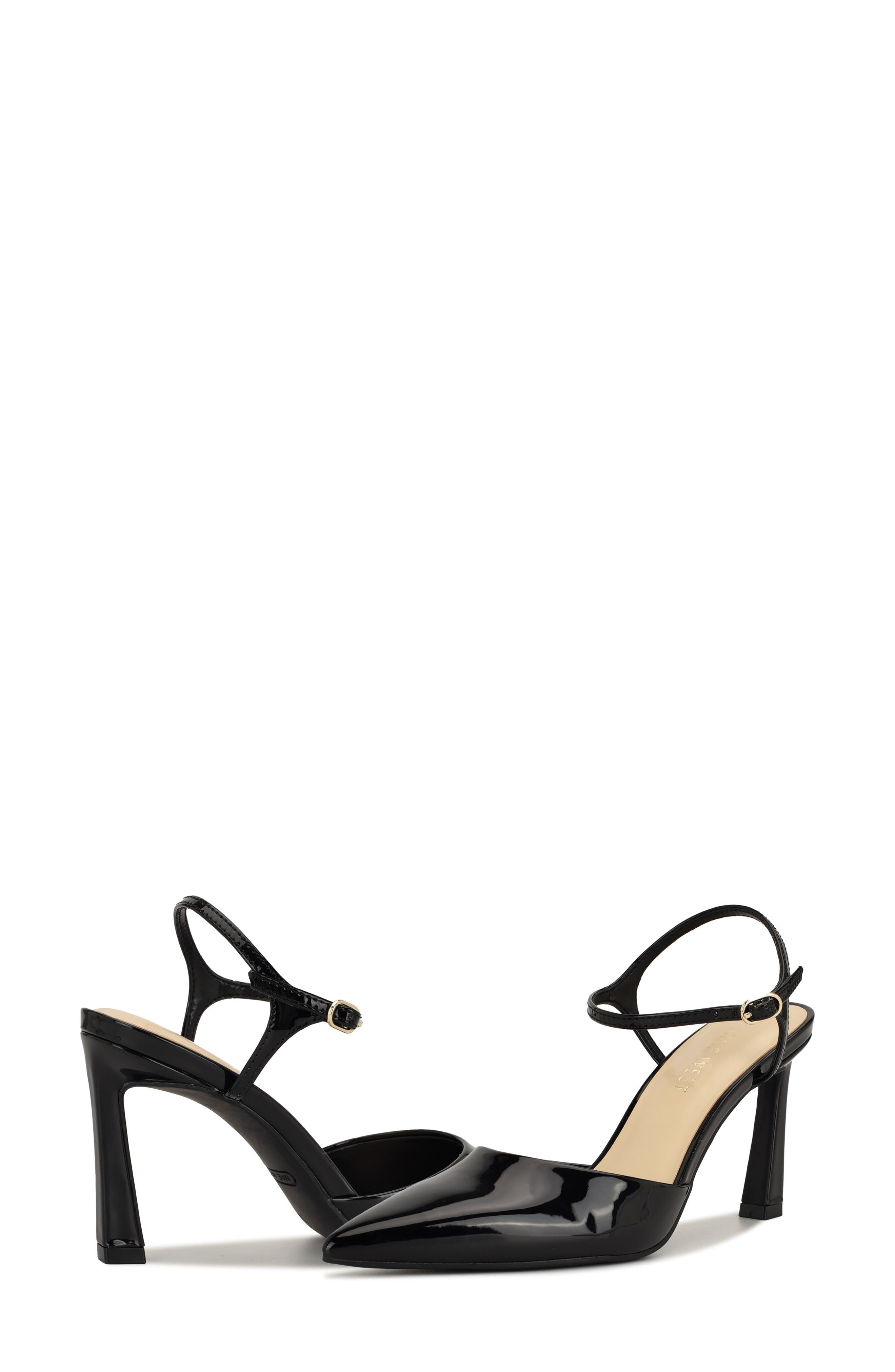 Nine West Pointed Toe Pump, Alternate, color, Black