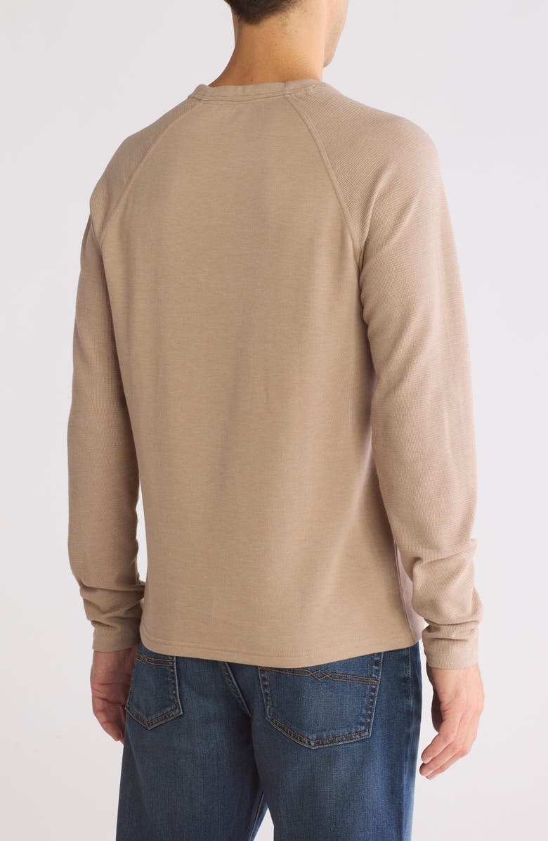 Lucky Brand Mélange Crewneck Sweater, Alternate, color, Silver Mink