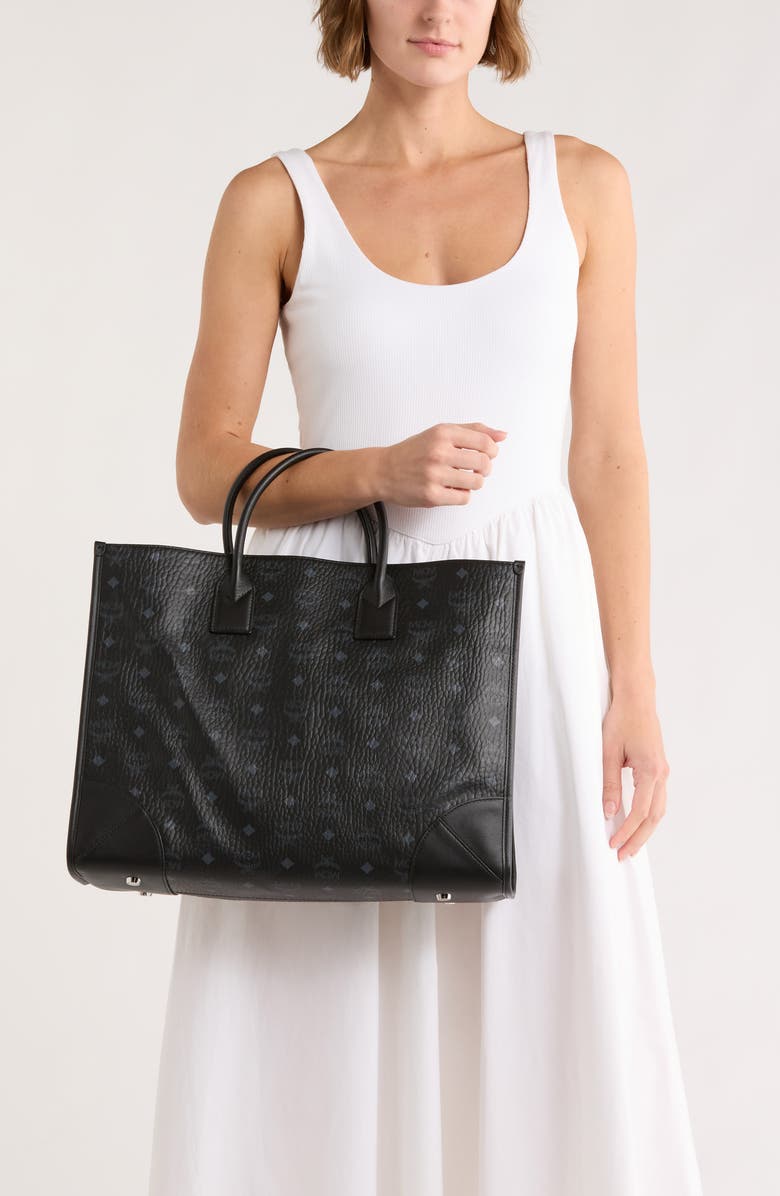 MCM Munchen VI Tote, Alternate, color,