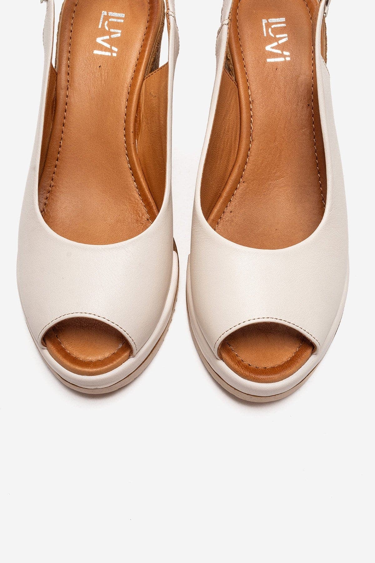 Forever & Always Shoes Helina Leather Wedge Sandal (Women) | Nordstrom