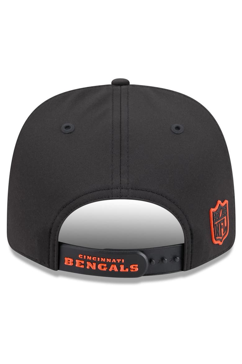 Men's New Era Black Cincinnati Bengals 2026 Sideline 9SEVENTY Adjustable Hat, Alternate, color, Black