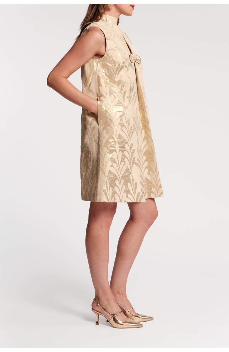 Frances Valentine Tabitha Mini Dress, Alternate, color, Gold