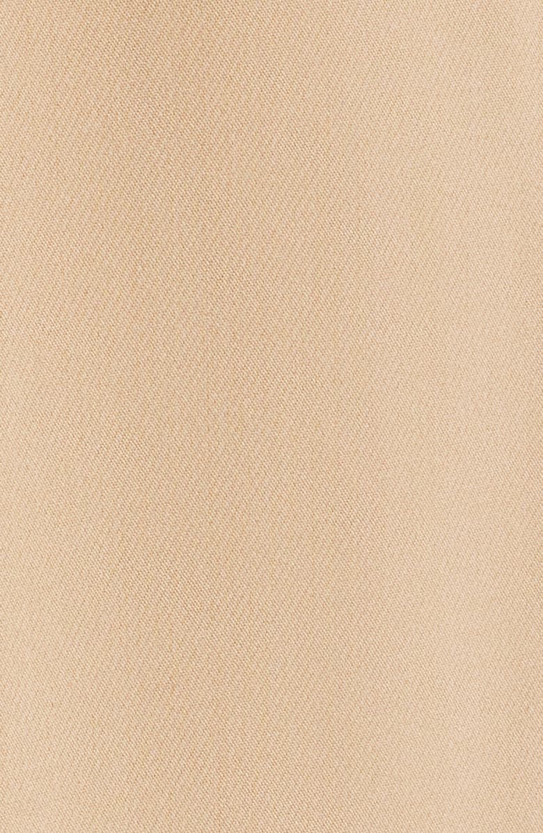 Anne Klein Pleated High Waist Wide Leg Pants, Alternate, color, Light Coffee