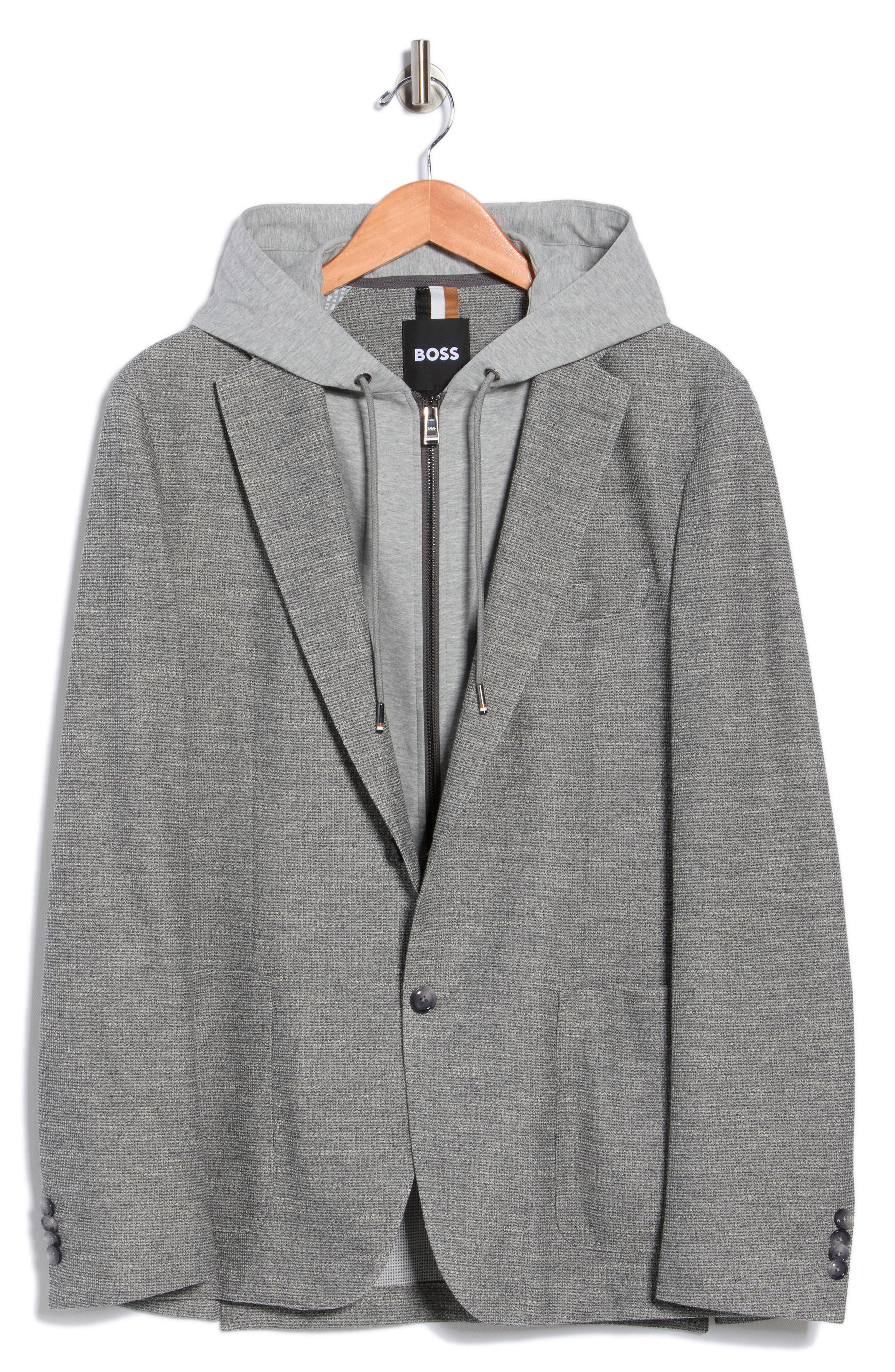 BOSS C-Hanry Hooded Dickey Sport Coat