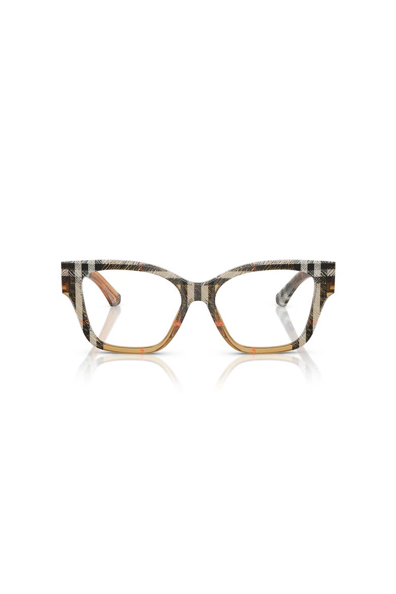 52mm Cat Eye optical glasses, Alternate, color, Tan