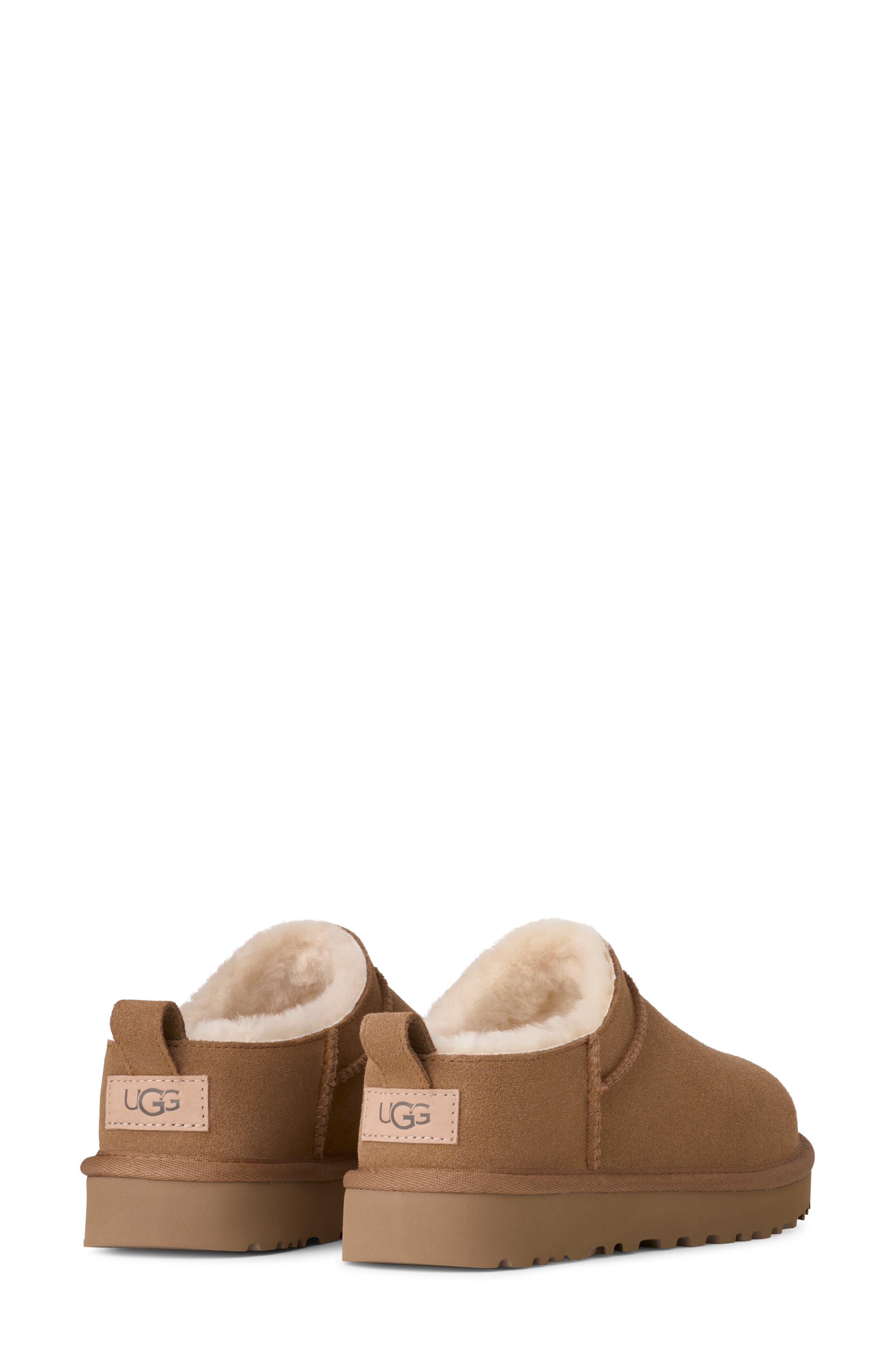 Classic Micro Genuine Shearling Lined Slip-On (Women 
