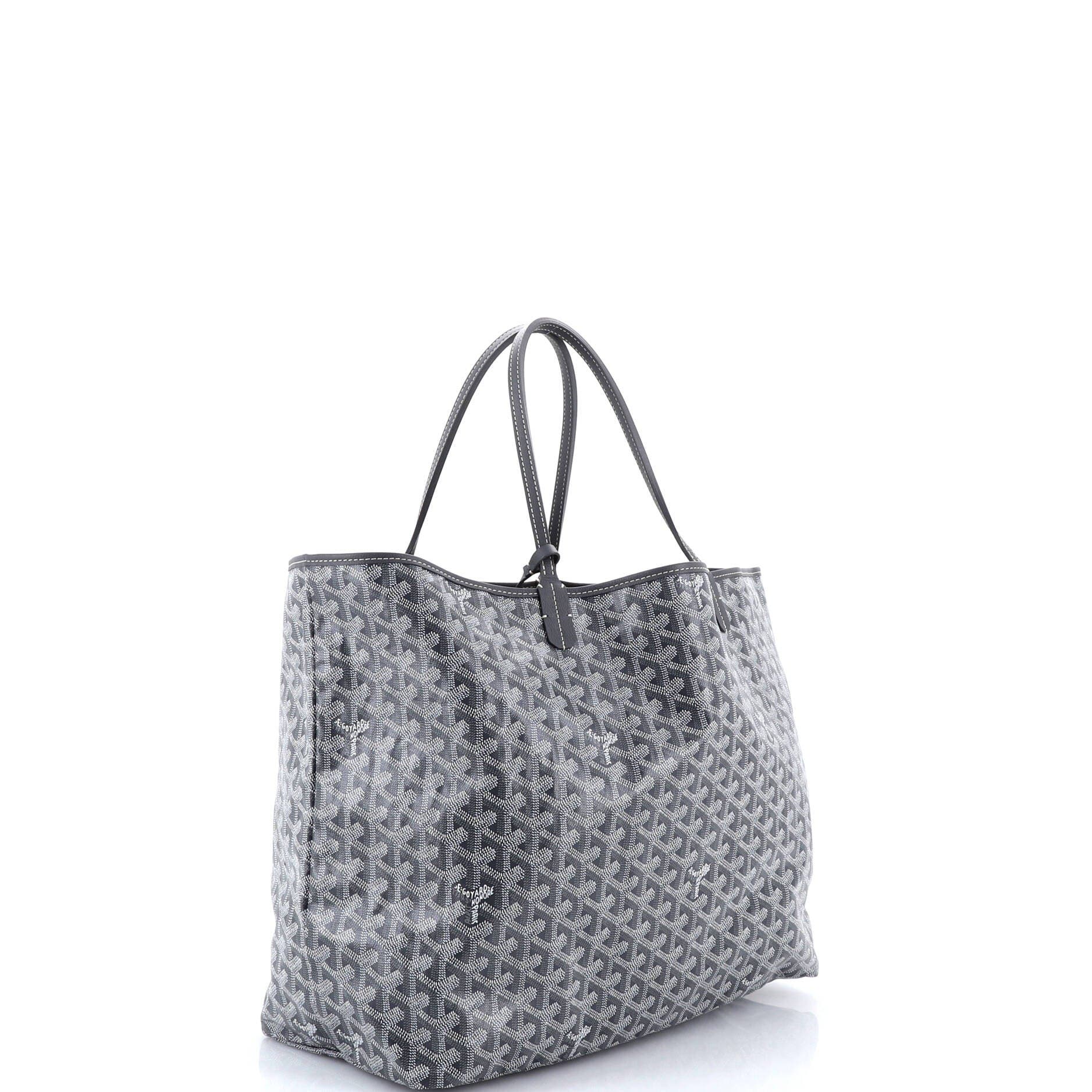 Pre-Owned Goyard Saint Louis Tote Coated Canvas GM, Alternate, color, Gray