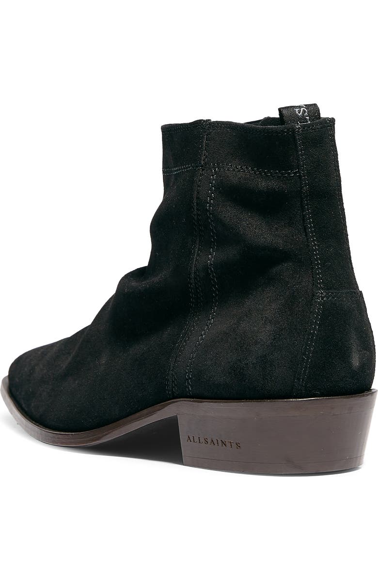 AllSaints Harris Mid Zip Boot, Alternate, color,