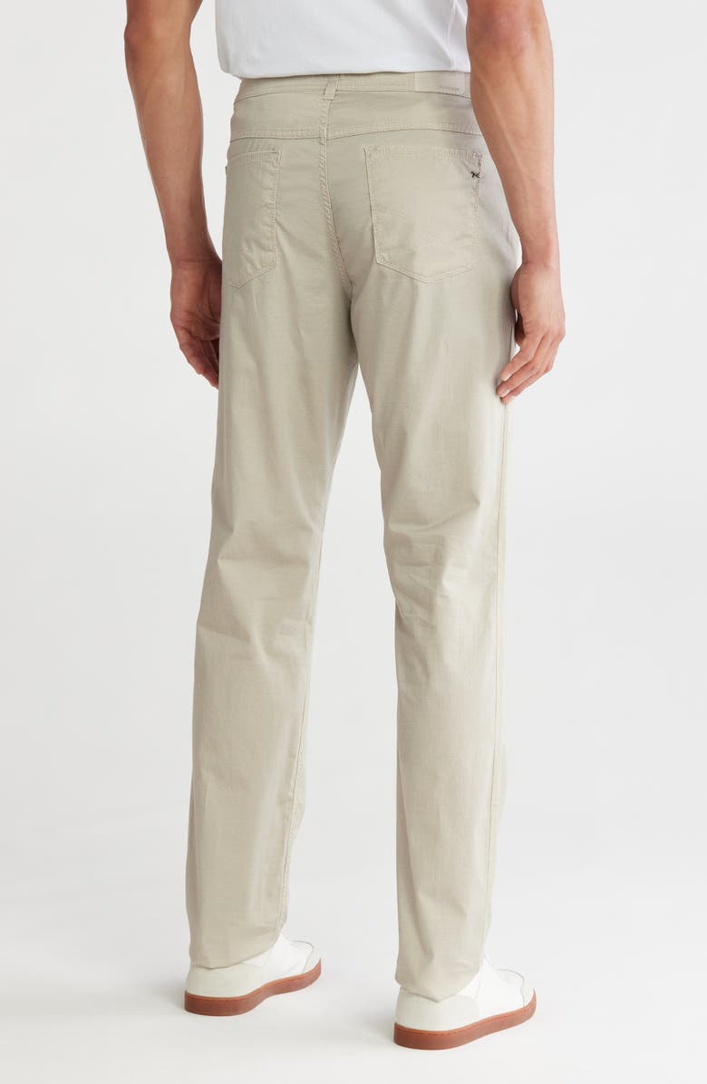 Brax Cooper U Five Pocket Straight Leg Pants, Alternate, color, Sesame