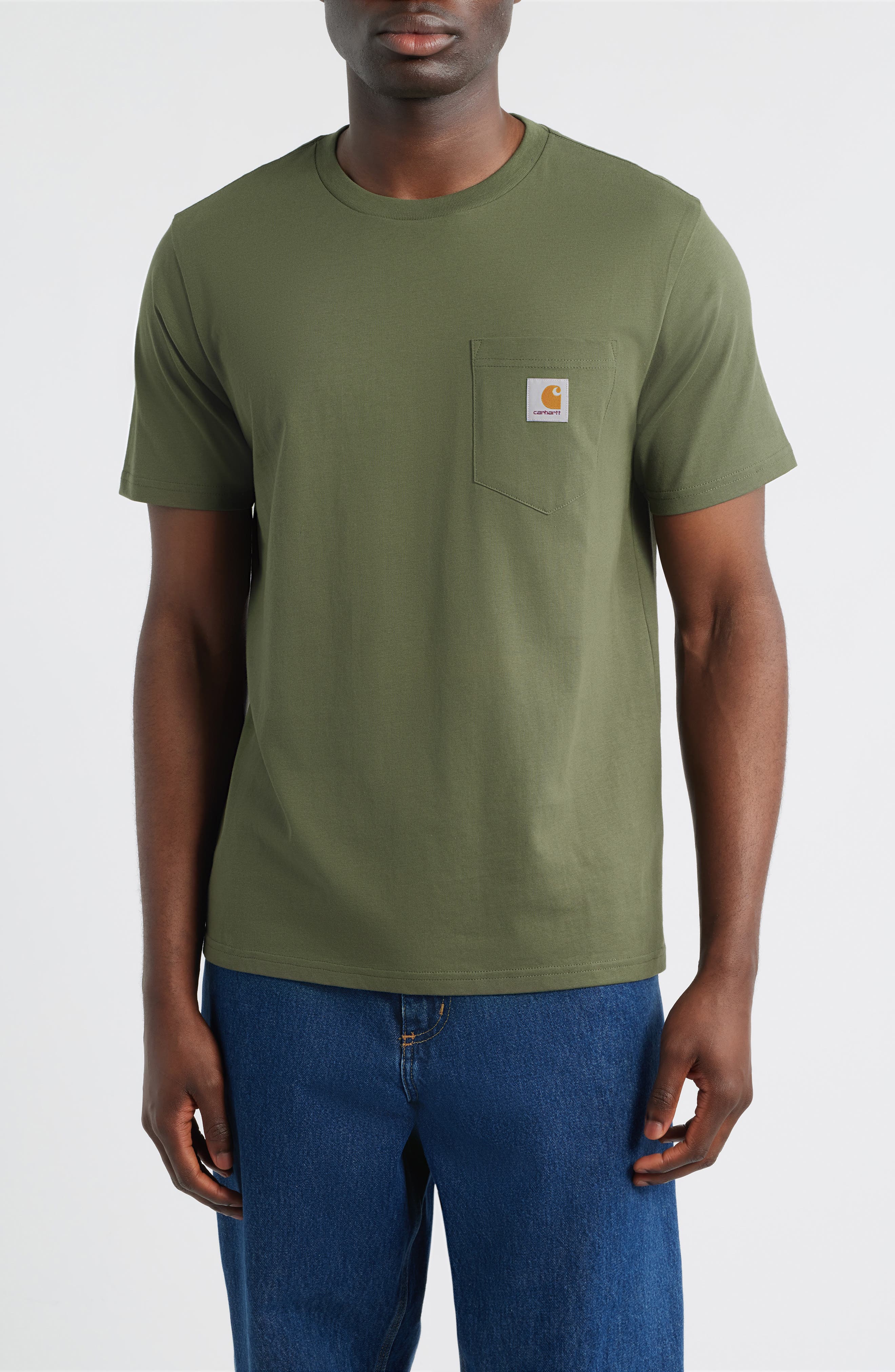 Carhartt Work In Progress Logo Pocket T-Shirt
