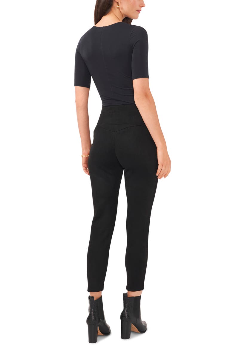 Vince Camuto Wide Waistband Leggings, Alternate, color, 