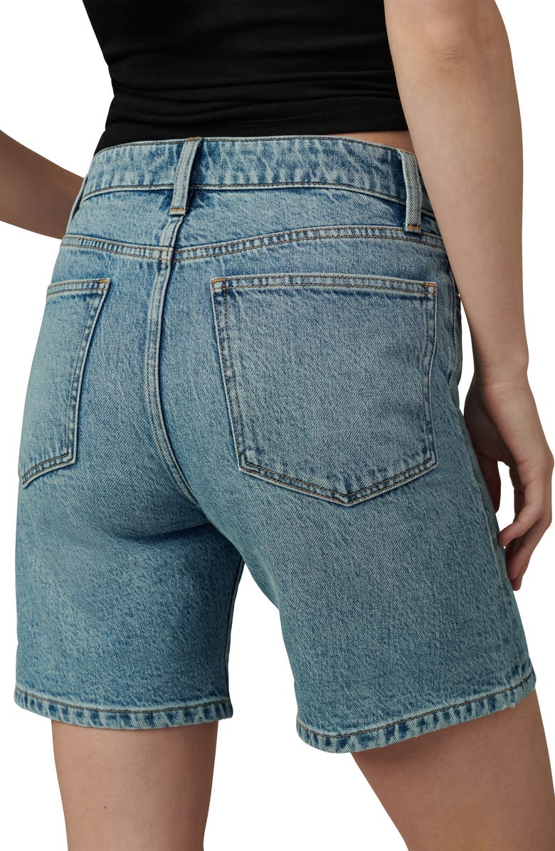 Joe's The Joey Longline Denim Cuffed Shorts, Alternate, color, Composure