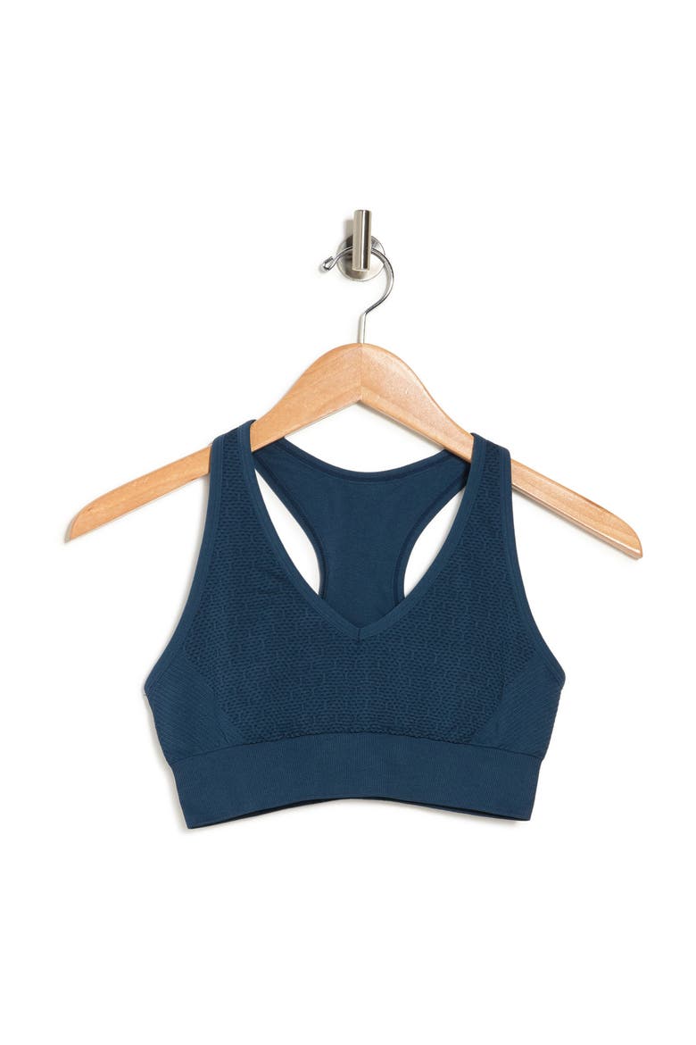 Aspire Seamless Bra, Alternate, color, BLUE INSIGNIA