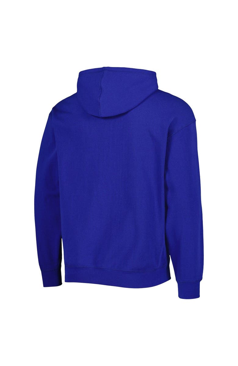 TOMMY JEANS Men's Tommy Jeans Blue New York Knicks Bernard Half-Zip Hoodie, Alternate, color, Blue