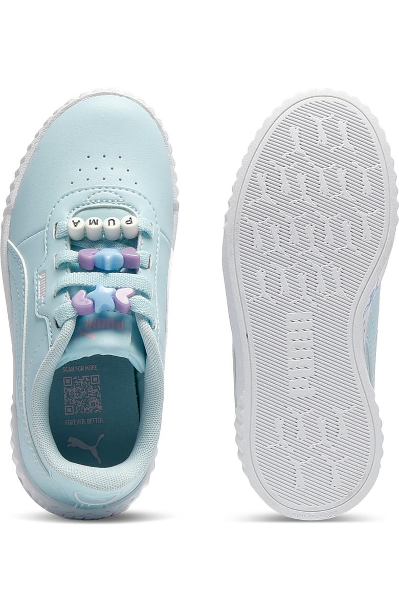 PUMA Kids' Carina 3.0 Sneaker, Alternate, color, Light Aqua/ Pink/ Lavender