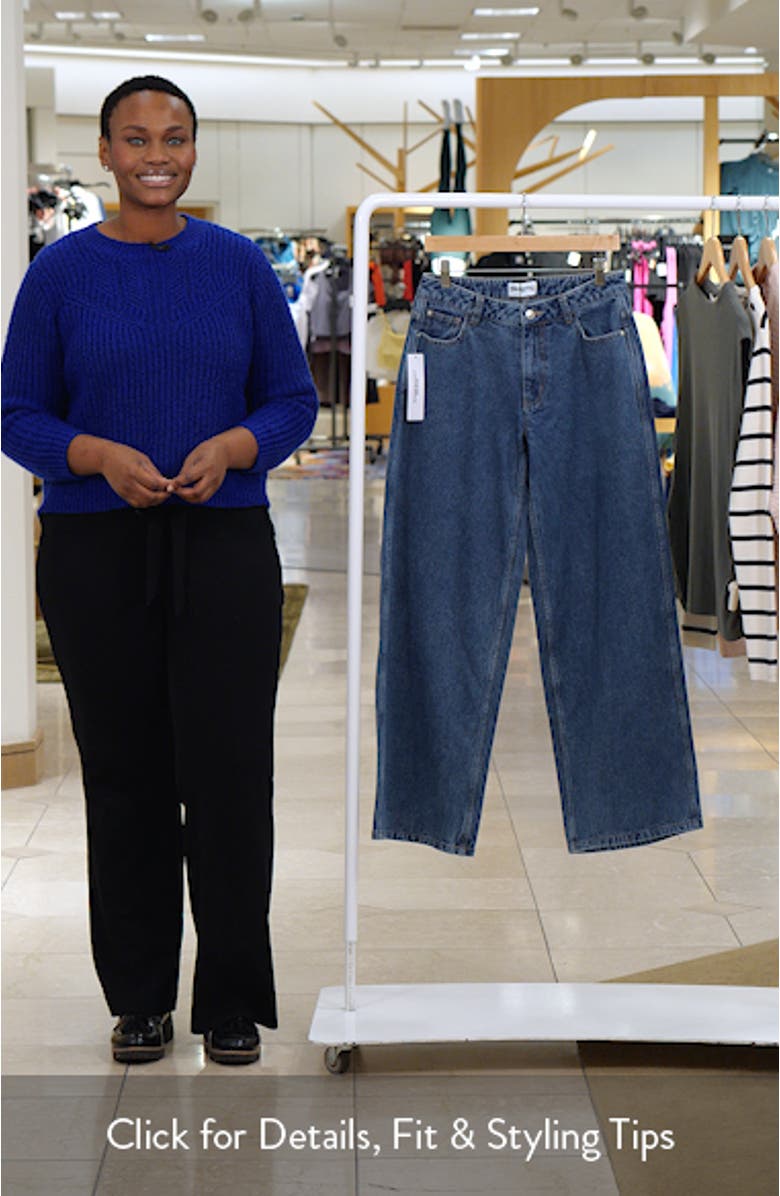 Ramos Low Rise Wide Leg Jeans, sales video thumbnail
