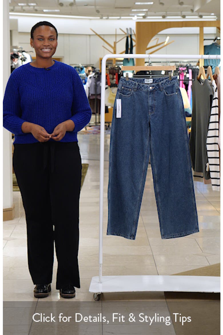 Ramos Low Rise Wide Leg Jeans video