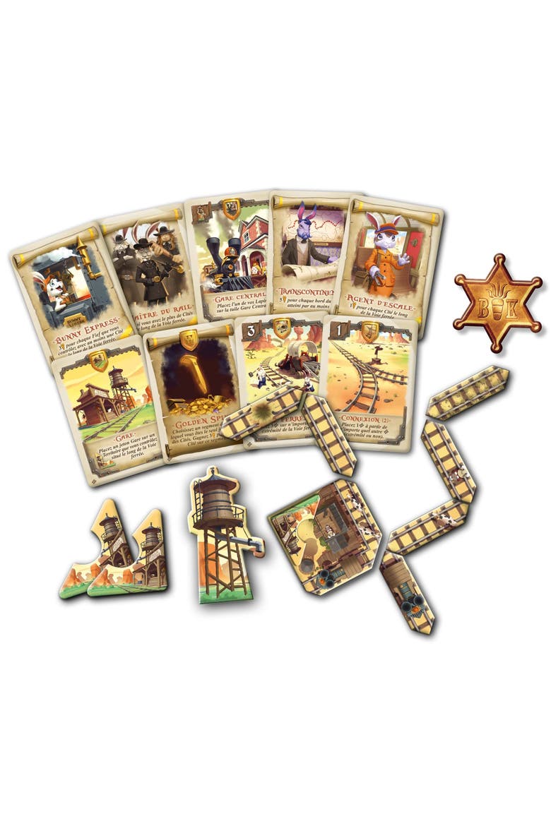 Bunny Kingdom, Bunny Express Micro Card Game Expansion, Alternate, color, Multicolored