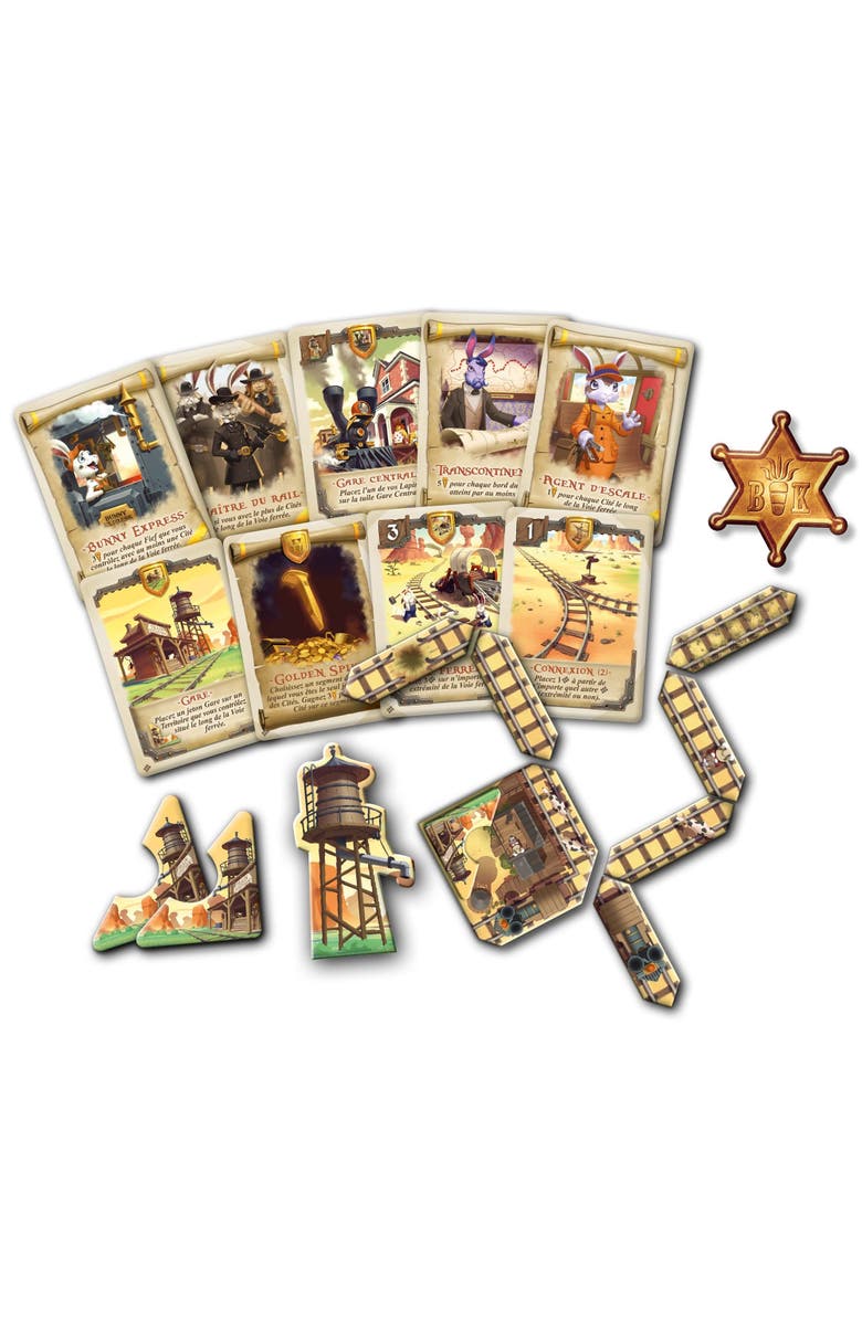 IELLO Bunny Kingdom, Bunny Express Micro Card Game Expansion, Alternate, color, Multicolored