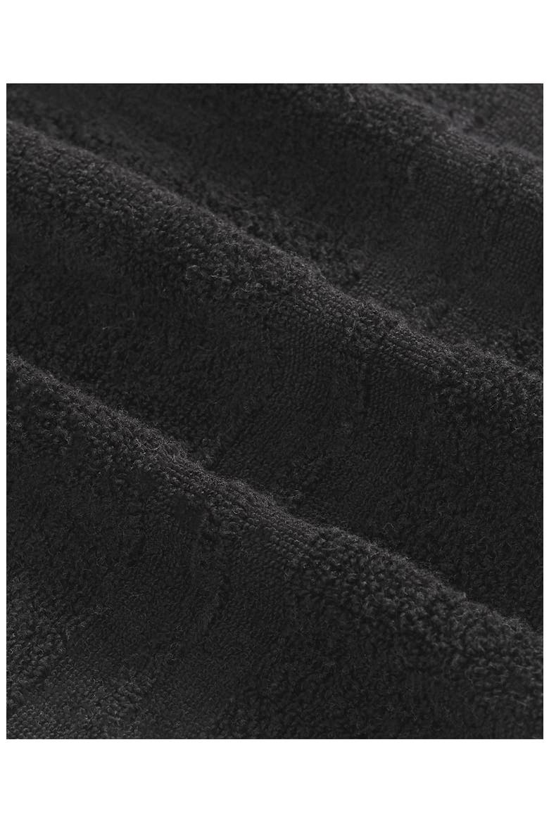 Sofia 6-Piece Bath Towels, Alternate, color, BLACK