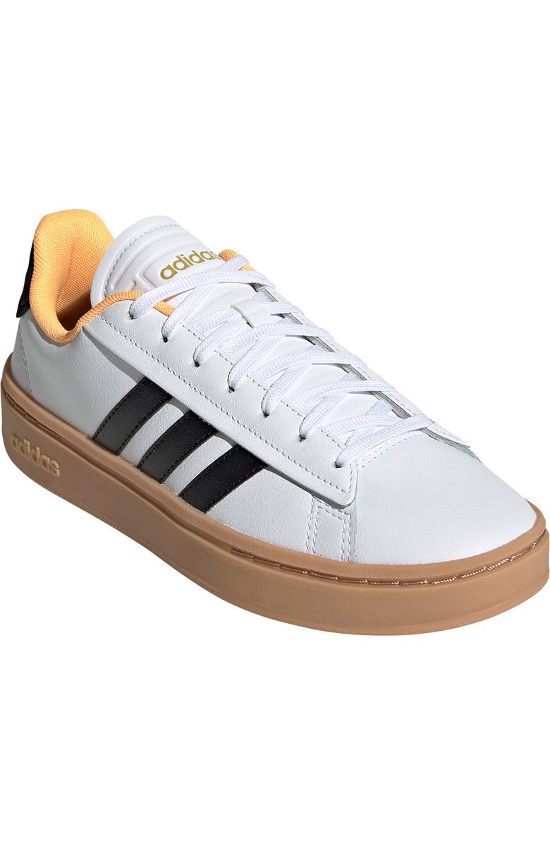 adidas Grand Court Alpha Leather Sneaker, Main, color,