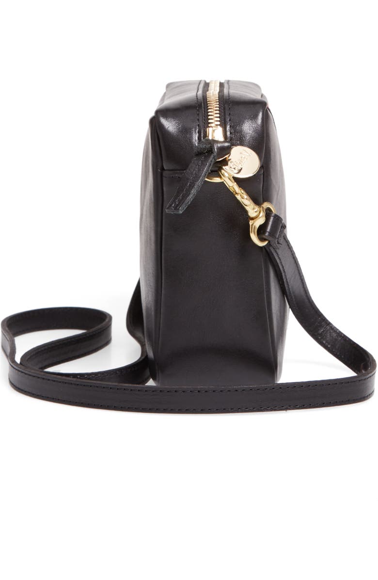Clare V. Midi Sac Leather Crossbody Bag, Alternate, color,