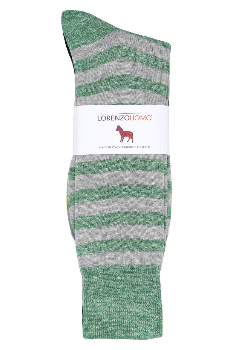 Assorted 3-Pack Socks, Alternate, color, NAVY