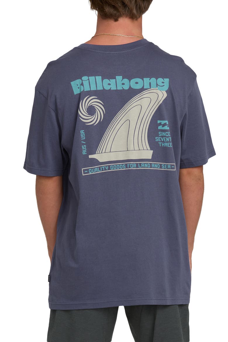 Single Fin Premium Graphic T-Shirt, Alternate, color, GRAYSTONE