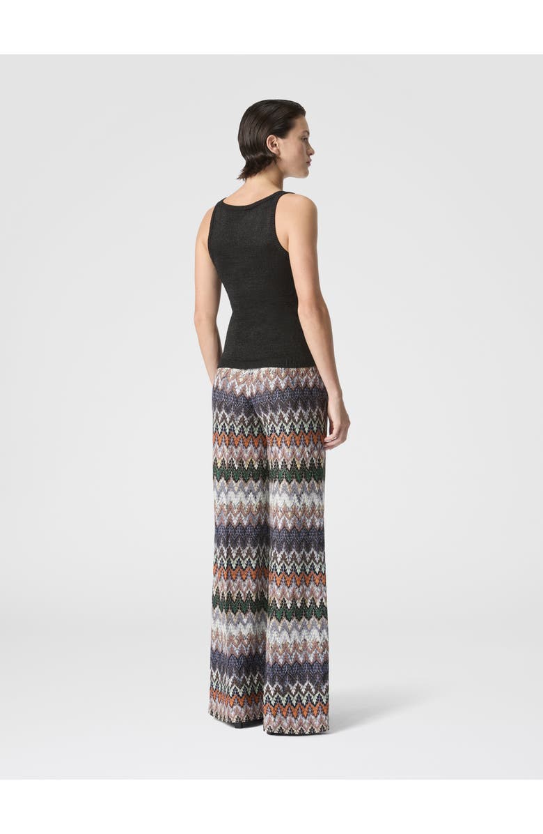 Missoni Viscose Lamé Tank Top, Alternate, color, Black