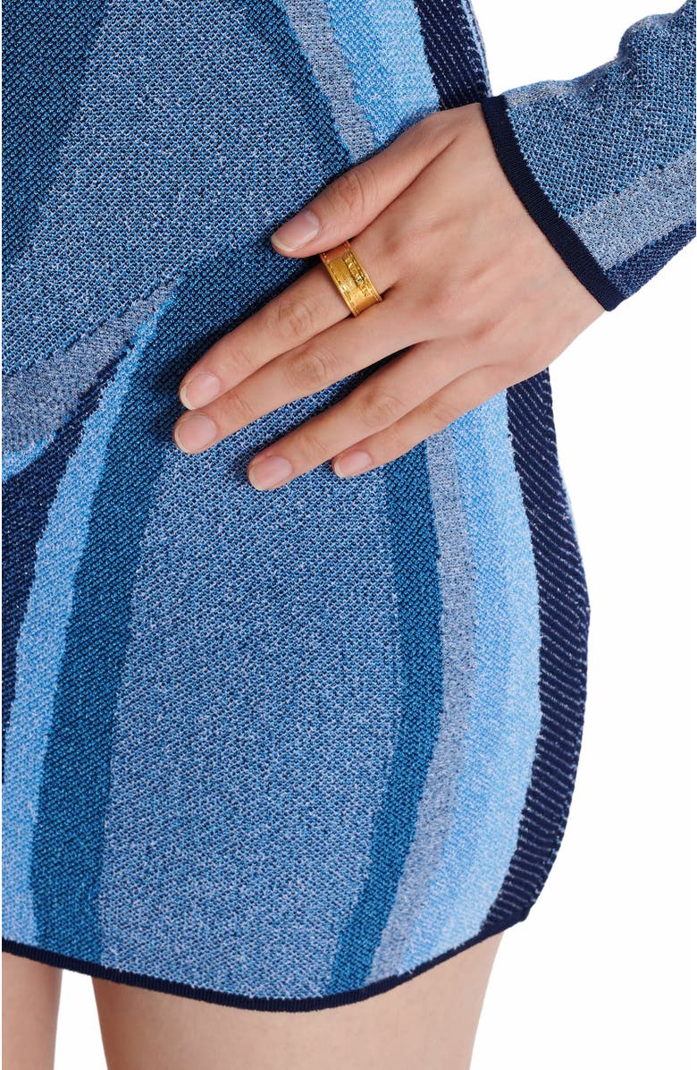 Balmain Signature Tubular Ring-brass, Alternate, color,