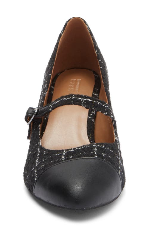 Nordstrom Rack Jackie Cap Toe Mary Jane Pump In Black