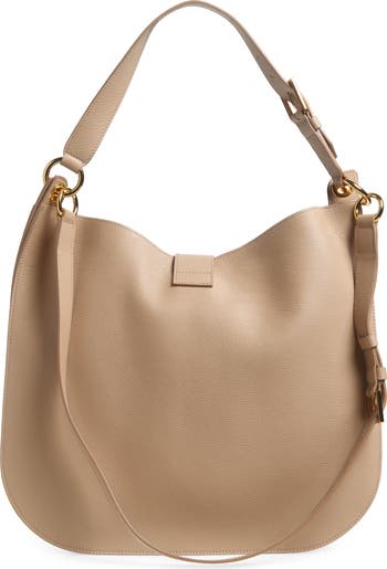 Large Tara Leather Hobo Bag