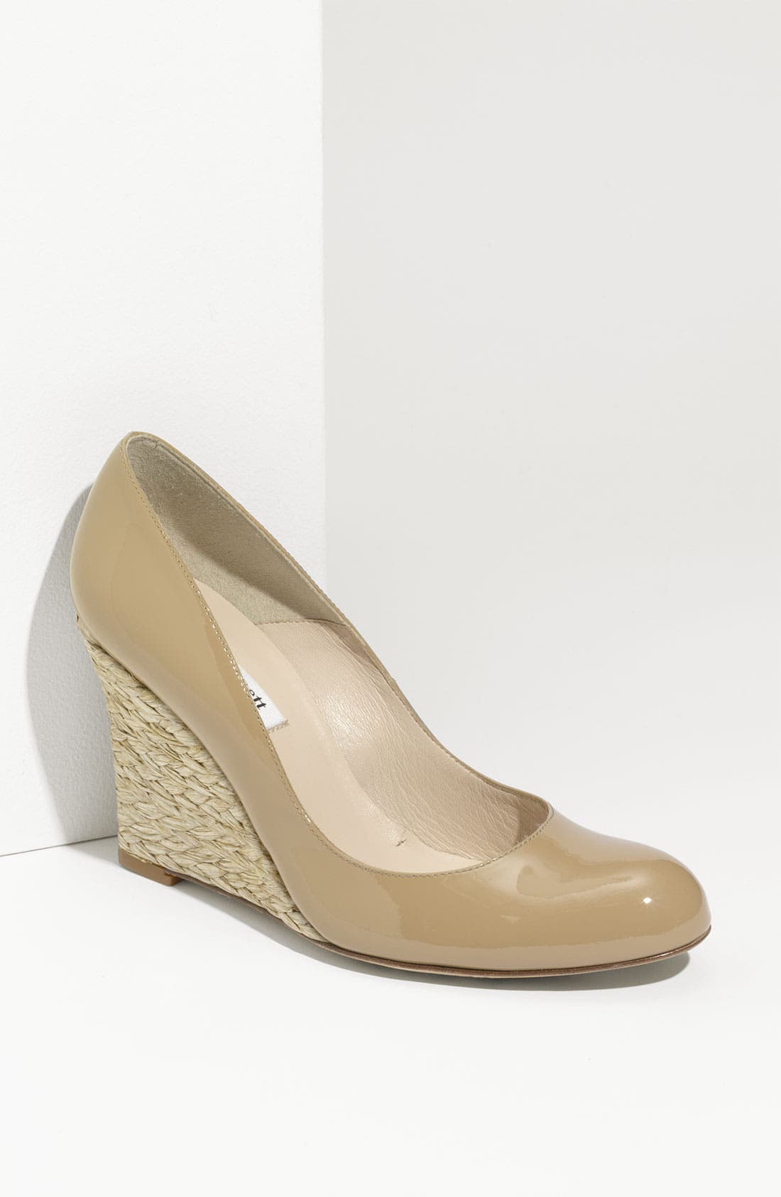 L.K. Bennett 'Maddox' Wedge Pump, Main, color, TAUPE