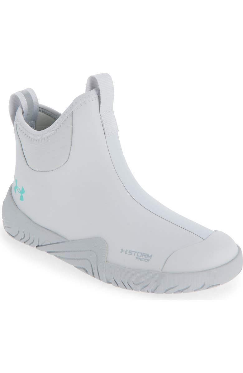Under Armour Charged Shoreman Deck Boot, Main, color, Halo Gray