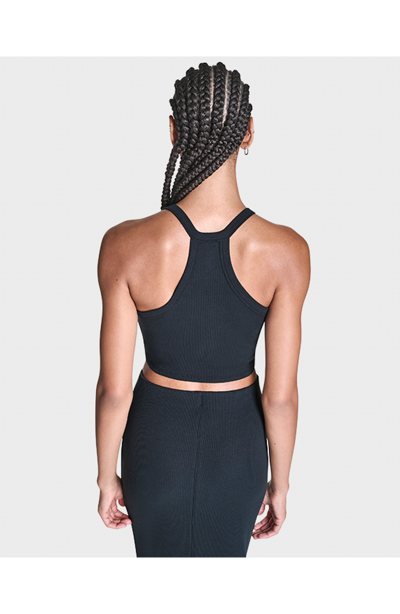 Converse Box Star Cropped Tank, Alternate, color, Converse Black