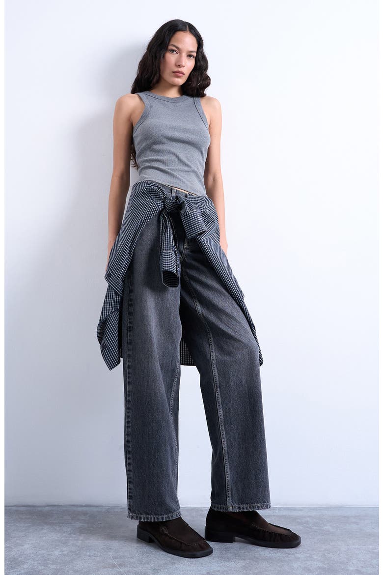 Rib Tank, Alternate, color, GREY