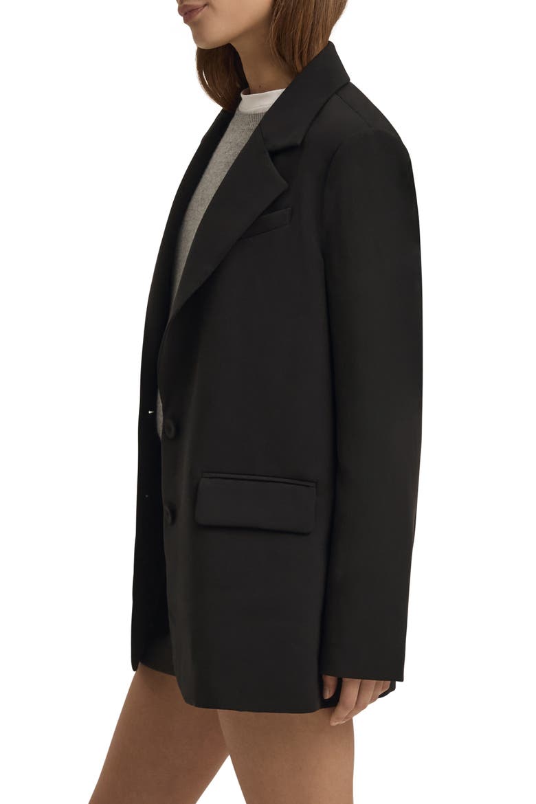 The Favorite Oversize Blazer, Alternate, color, BLACK