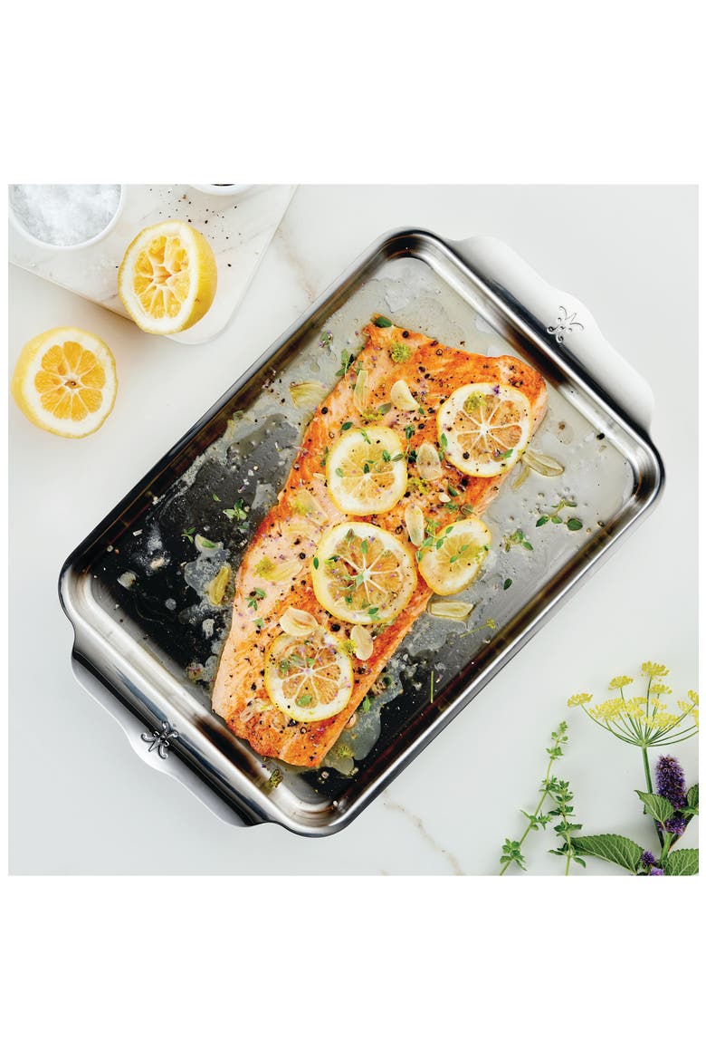 OvenBond 3-Piece Stainless Steel Sheet Pan Set, Alternate, color, STAINLESS STEEL