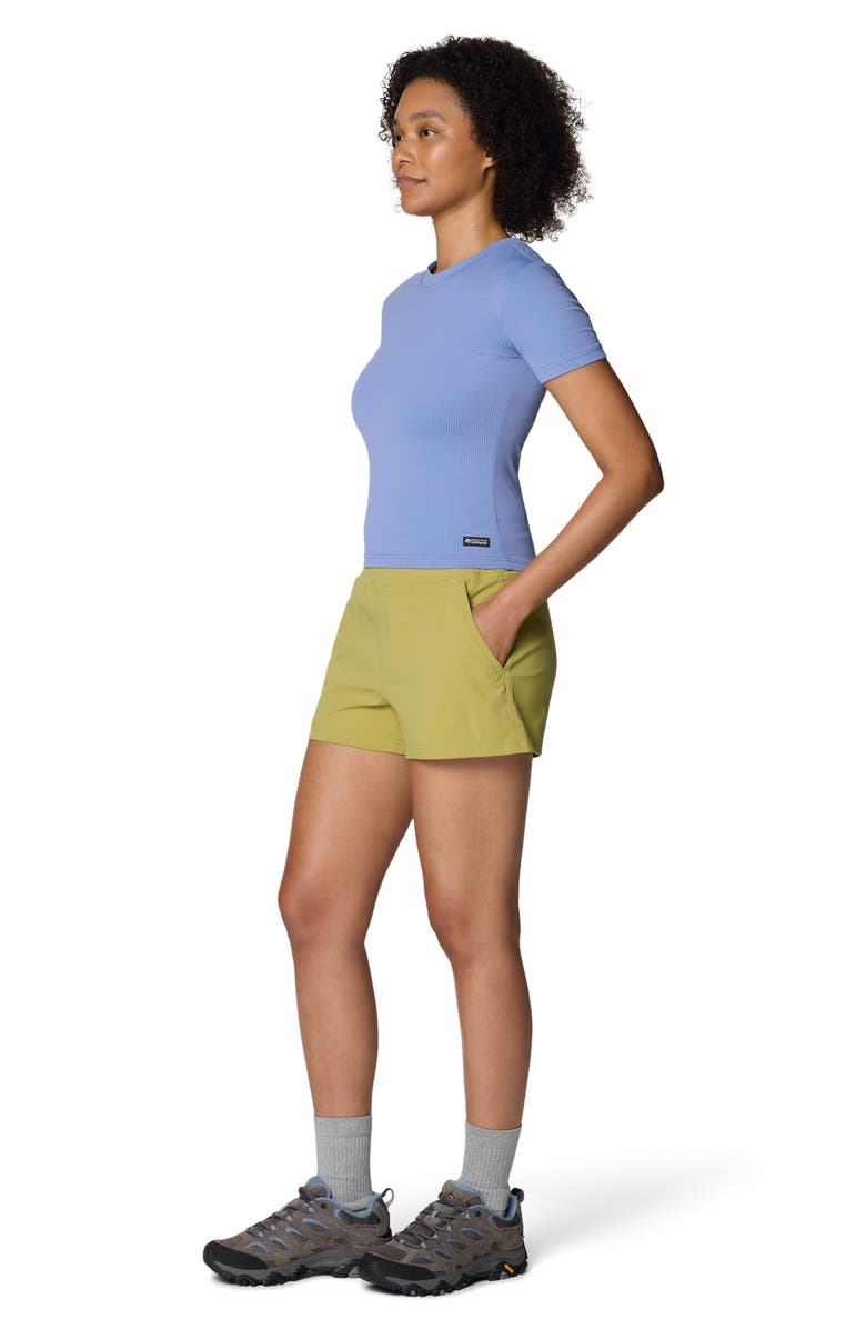 Mountain Hardwear Peak Knit Short Sleeve Tee, Alternate, color, 