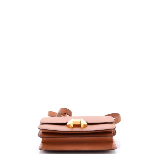 Pre-owned Hermes  Hermes 2002 Shoulder Bag Evercolor 20 In Brown