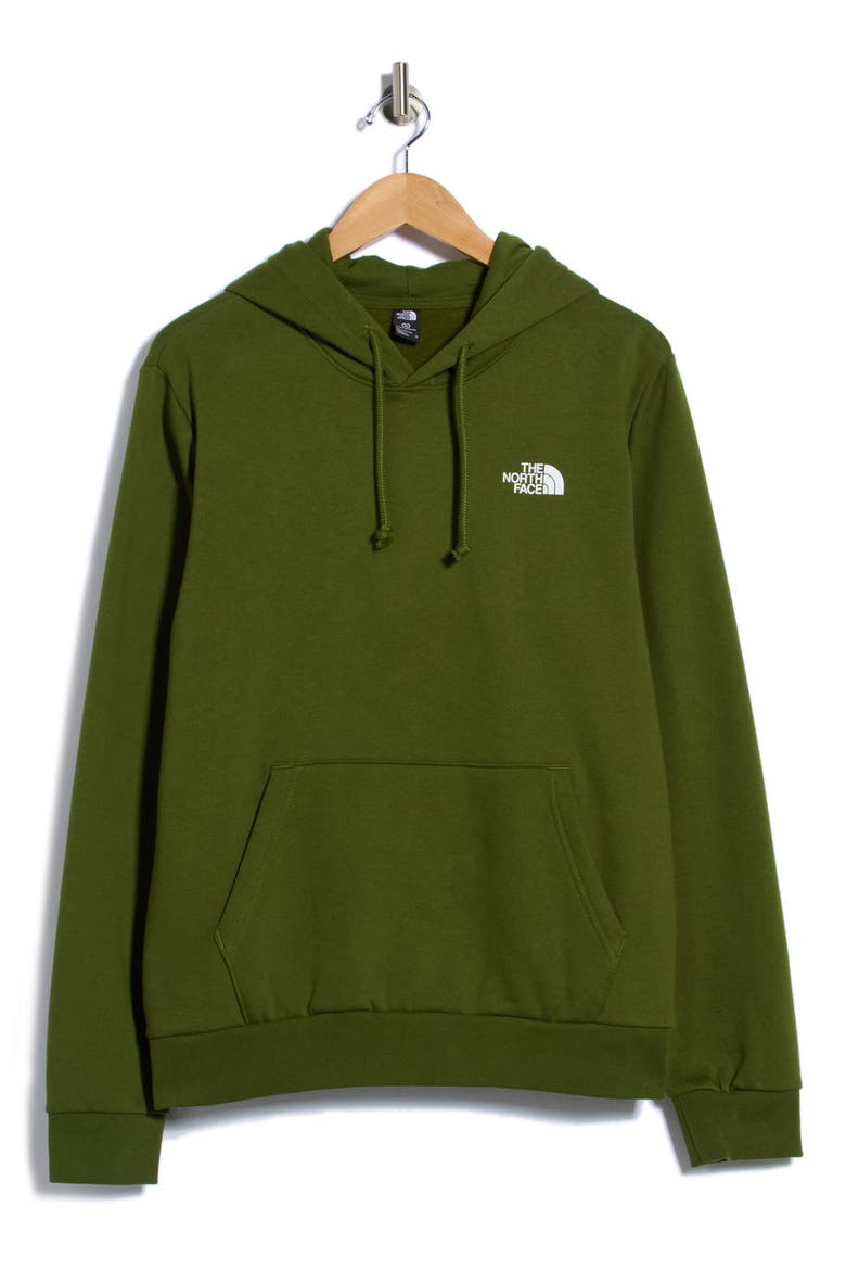 Evolution Box Graphic Hoodie, Main, color, WOODLAND GREEN