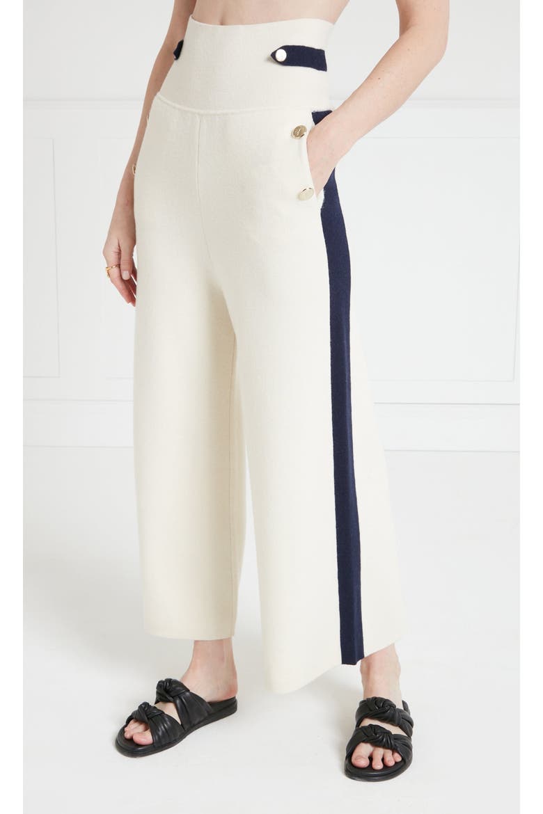 Ribera Knit Trousers, Main, color, Ivory