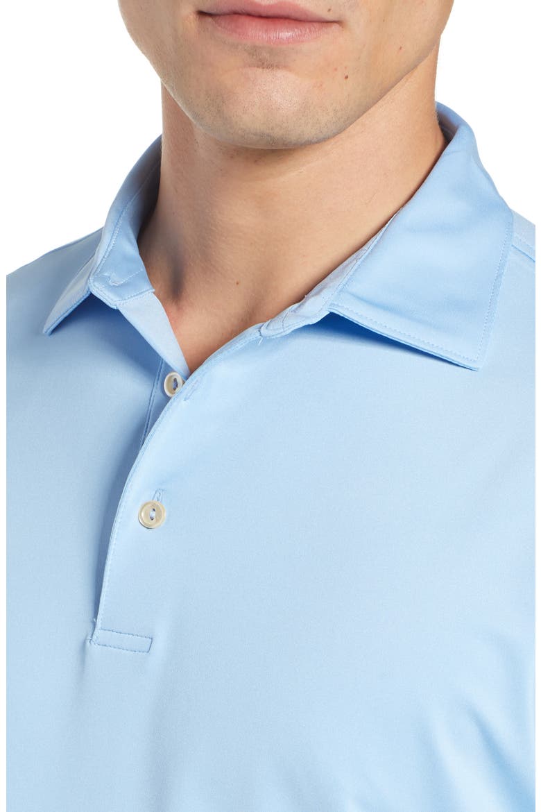 Sean Regular Fit Stretch Jersey Polo, Alternate, color, COTTAGE BLUE