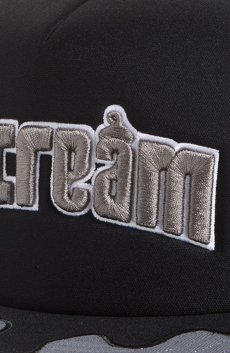 ICECREAM Drippy Trucker Hat, Alternate, color, Black