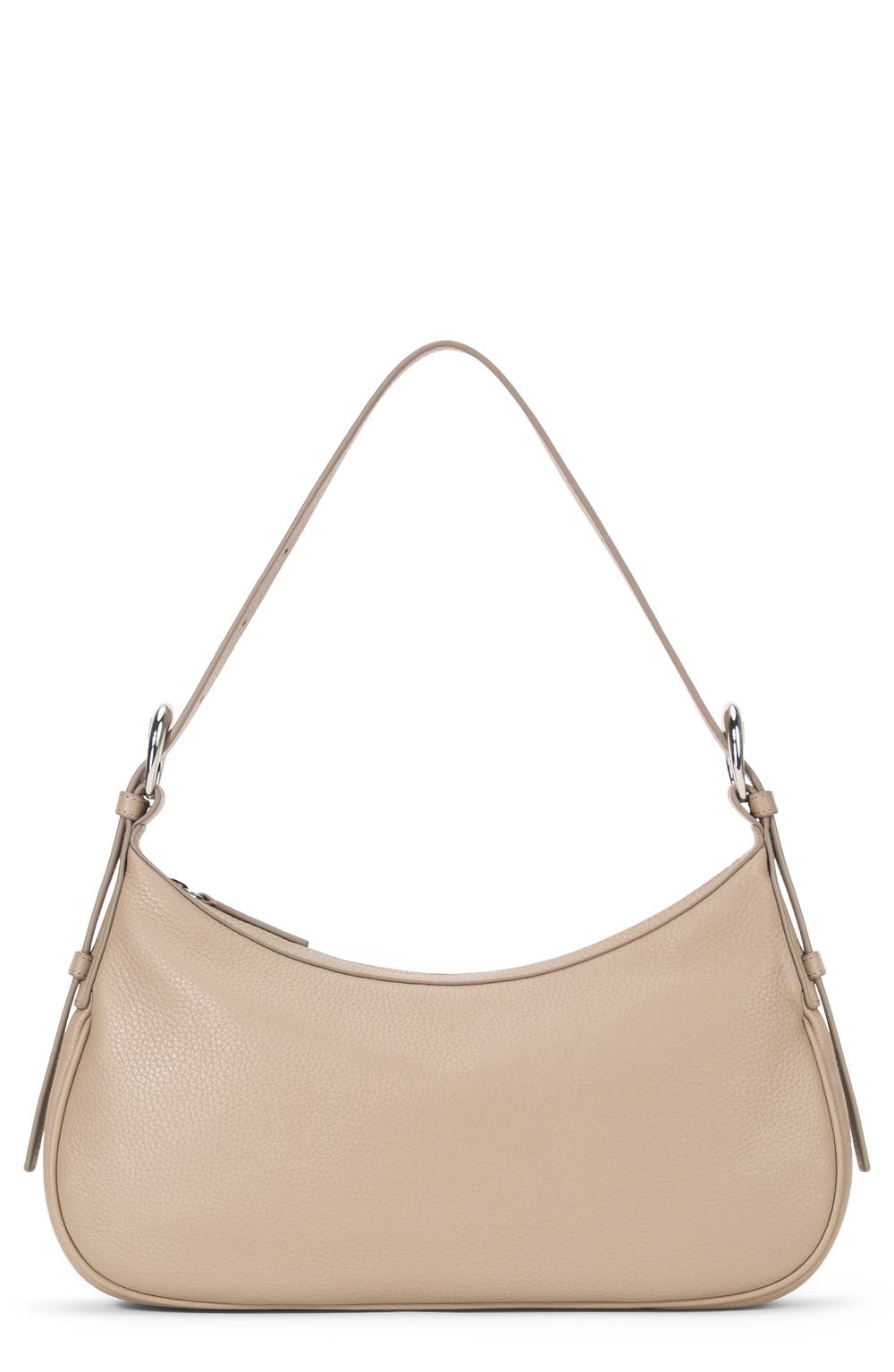 Pine Leather Shoulder Bag, color, DUNE