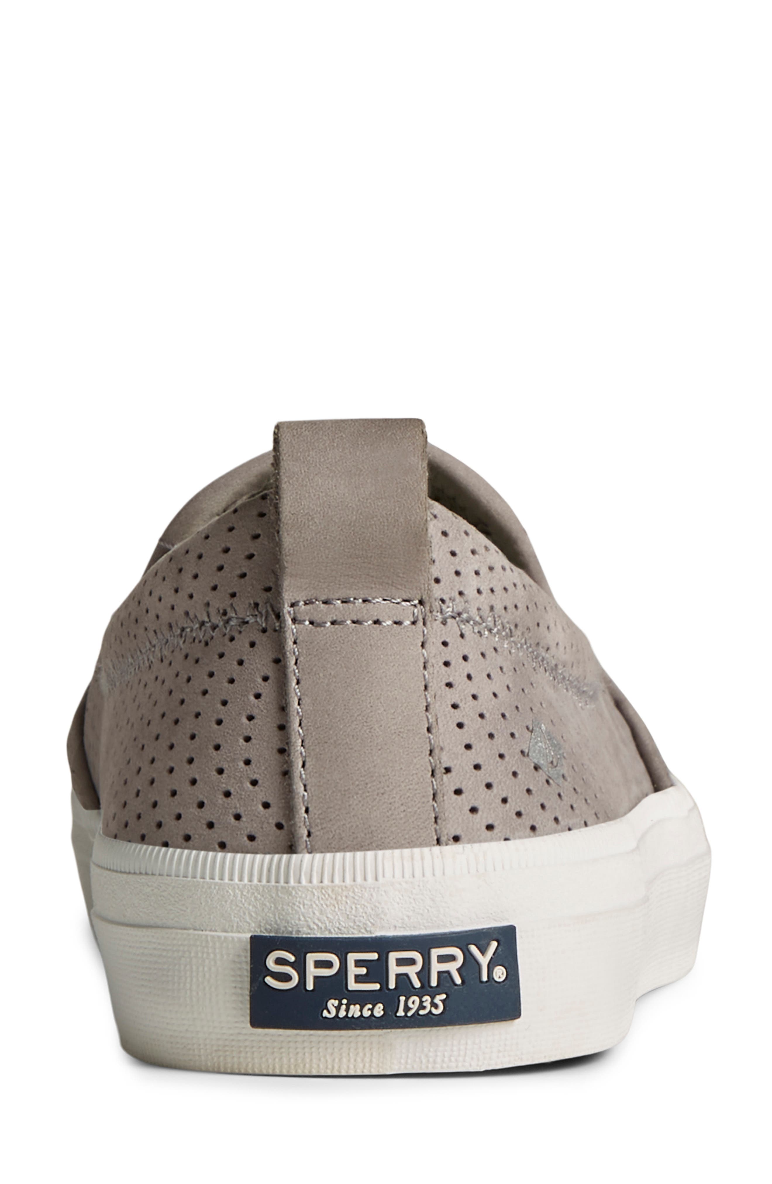 Sperry Crest Twin Gore Perforated Sneaker, Alternate, color, 