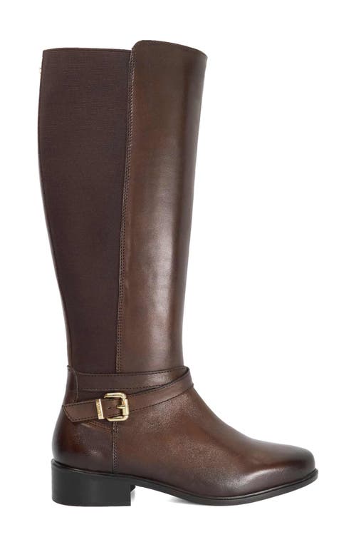 Dune London Teine Knee High Boot In Brown