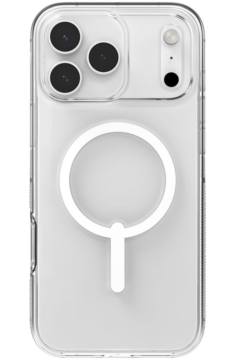 ZAGG Crystal Palace Snap MagSafe Case with Kickstand for Apple iPhone 17 Pro Max, Alternate, color, Clear