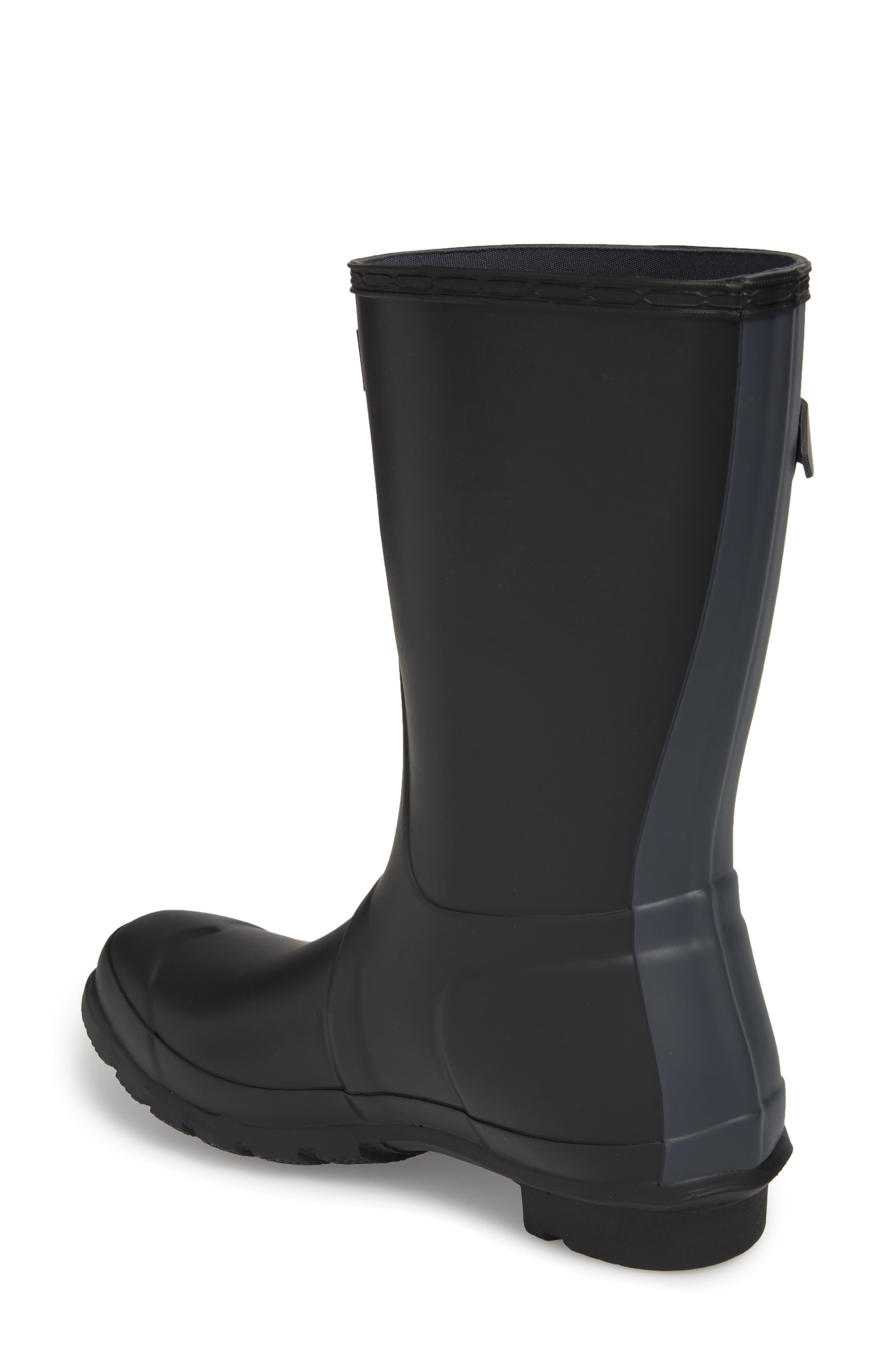 Hunter Original Short Waterproof Rain Boot, Alternate, color, 